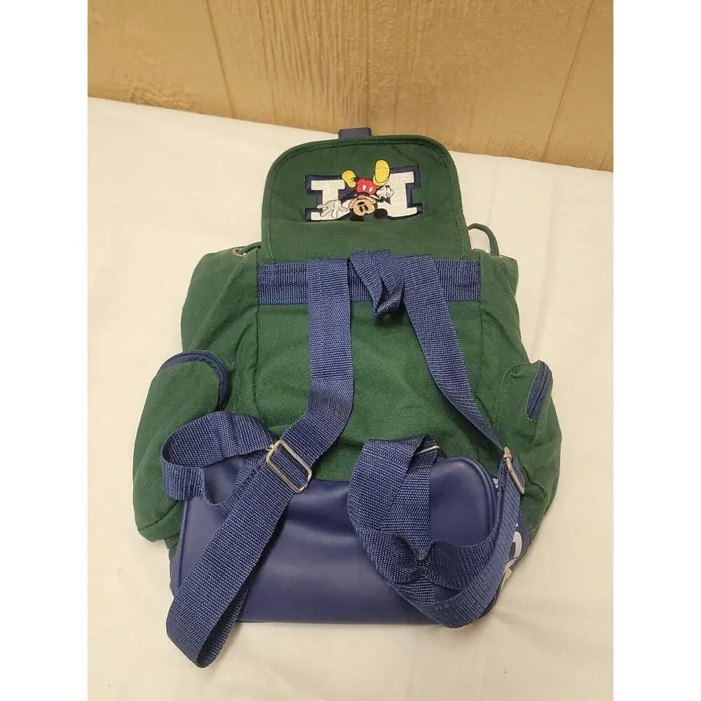 Mickey Mouse Backpack Drawstring Multi-Pockets 12x11x5